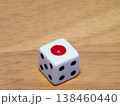 サイコロの目 138460440