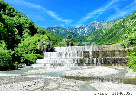 白馬村・源太郎砂防ダム 138461350