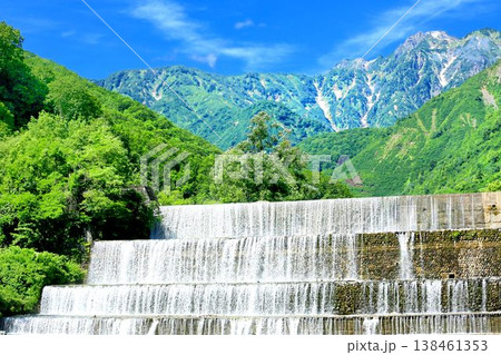 白馬村・源太郎砂防ダム 138461353