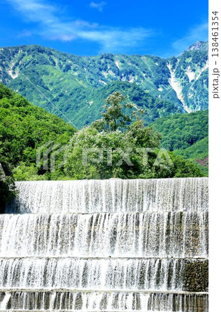 白馬村・源太郎砂防ダム 138461354