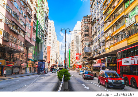 香港のメインストリート ネイザンロード 香港のメインストリート ネイザンロード 138462167