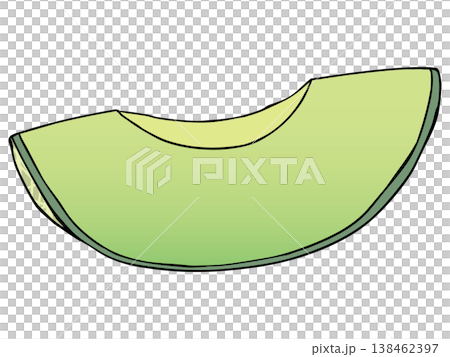 Green-fleshed melon 138462397