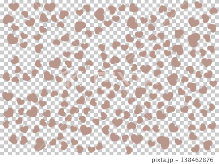 Heart pattern background Brown solid color Heart Heart pattern background Brown solid color Heart 138462876