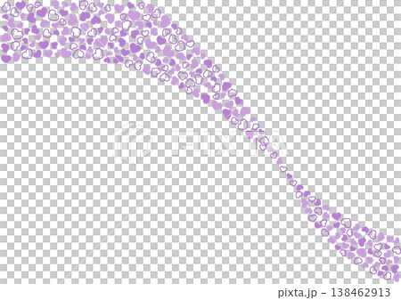 Heart pattern background Purple 3 colors Border and solid color Heart Heart pattern background Purple 3 colors Border and solid color Heart 138462913