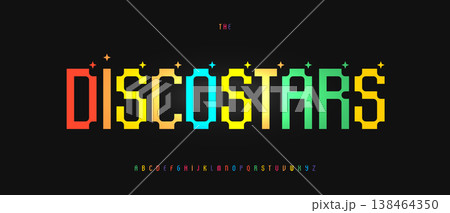 Colorful Arcade Font, 8bit Pixels Alphabet, 16bit pixel Letters, Y2K Modern Typography, Retro Game Logo Headline, Playful Colour Typeface, Fun Kid Type, Vintage Gaming Title Fonts. Vector Typeset Colorful Arcade Font, 8bit Pixels Alphabet, 16bit pixel Letters, Y2K Modern Typography, Retro Game Logo Headline, Playful Colour Typeface, Fun Kid Type, Vintage Gaming Title Fonts. Vector Typeset 138464350