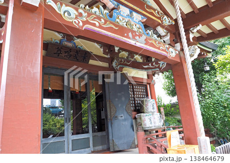千住本氷川神社の社殿(東京都足立区) 千住本氷川神社の社殿(東京都足立区) 138464679