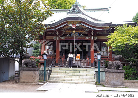 千住本氷川神社の社殿(東京都足立区) 千住本氷川神社の社殿(東京都足立区) 138464682