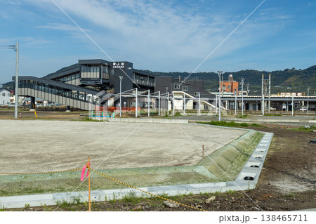 開発中の鹿児島県霧島市の隼人駅東口方面の風景 2026年4月現在 開発中の鹿児島県霧島市の隼人駅東口方面の風景 2026年4月現在 138465711