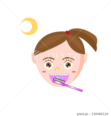 歯磨きイラスト 子供と歯ブラシ 口腔ケア デンタル 虫歯予防 健康 シンプル素材 歯磨きイラスト 子供と歯ブラシ 口腔ケア デンタル 虫歯予防 健康 シンプル素材 138466129