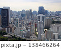 東京タワーから見た東京のビル群 138466264