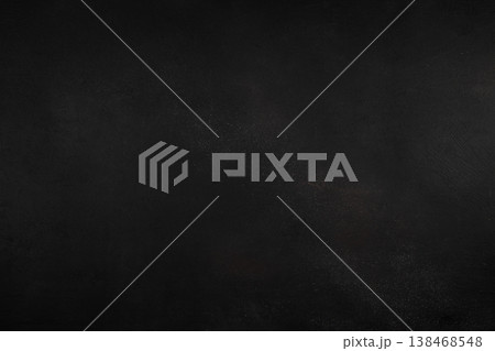 Dark textured black background with subtle powder dust, abstract food backdrop Dark textured black background with subtle powder dust, abstract food backdrop 138468548