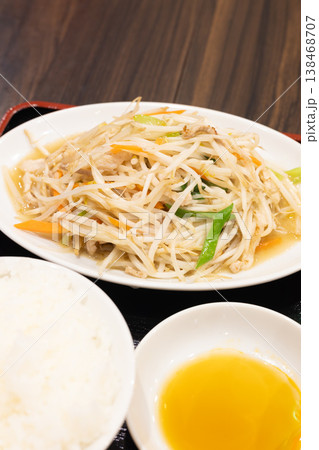 美味しいもやし炒め定食 美味しいもやし炒め定食 138468707