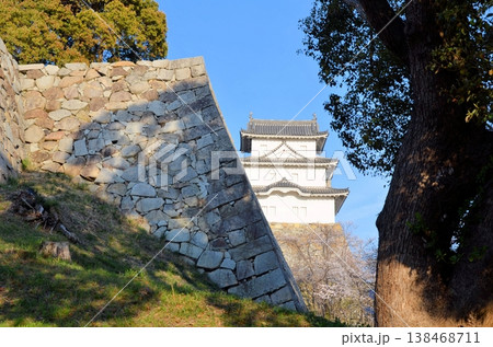 明石城 坤櫓と石垣 明石城 坤櫓と石垣 138468711