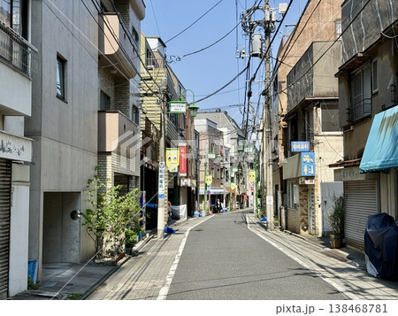 春の東京 千石周辺の町並み 春の東京 千石周辺の町並み 138468781