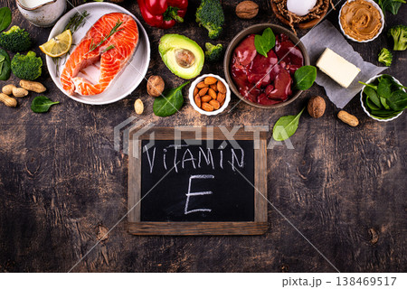 Foods and products sources of vitamin E 138469517