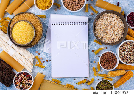 Different sources of carbs in food Different sources of carbs in food 138469523