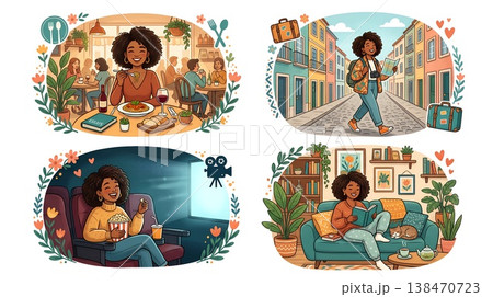 ソロ活・おひとりさまライフスタイル ソロ活・おひとりさまライフスタイル 138470723