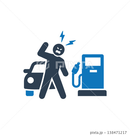 Fuel Price Anger icon Fuel Price Anger icon 138471217