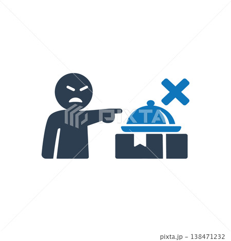 Meal Delivery Complaint icon Meal Delivery Complaint icon 138471232