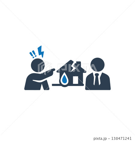 Home Damage Dispute icon 138471241