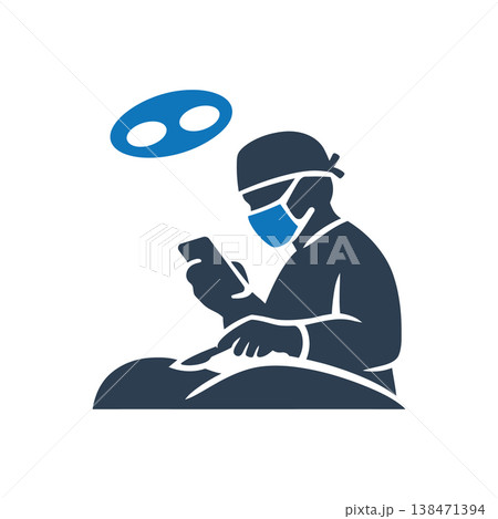 Medical Negligence Distraction Icon Medical Negligence Distraction Icon 138471394