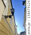 Narrow Historic Street Old Town European Architecture Colorful Buildings Blue Sky 138474124