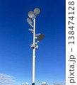 Telecommunications Tower Satellite Dishes Antenna Mobile Network 5G Technology 138474128