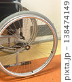 Close Up Wheelchair Wheel Detail Medical Equipment Healthcare Accessibility 138474149