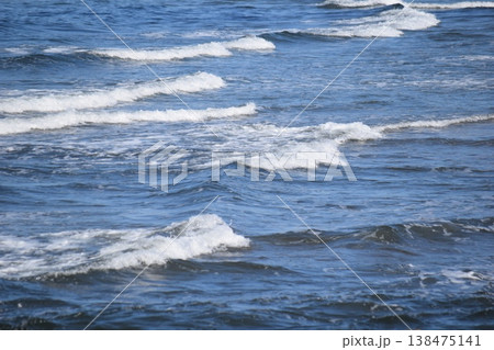 庄内浜の荒波 日本海 庄内浜の荒波 日本海 138475141