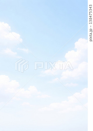 Bright Clear Sky with White Clouds Bright Clear Sky with White Clouds 138475343