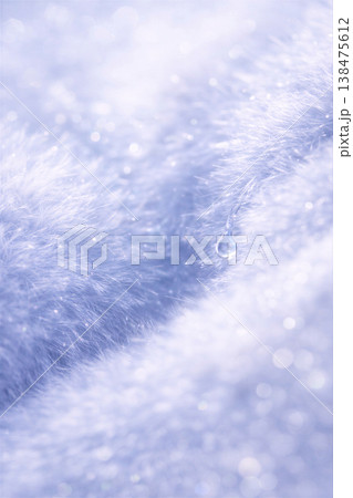 Close Up Of Soft Frosted Fur With Dew Close Up Of Soft Frosted Fur With Dew 138475612