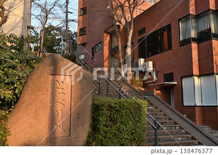 古町の歴史あるどっぺり坂（新潟県新潟市中央区） 138476377