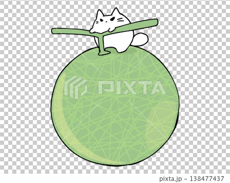 メロン 網目 ねこ 138477437