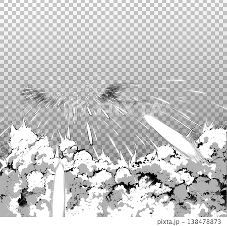 モノクロの爆発30A 138478873