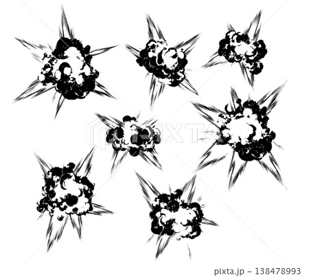 モノクロの爆発31A 138478993