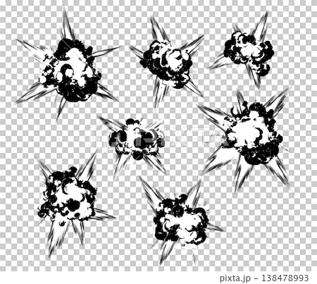 モノクロの爆発31A 138478993