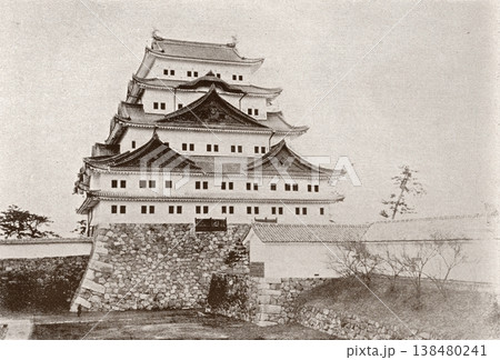 古写真 1894年 名古屋城 古写真 1894年 名古屋城 138480241