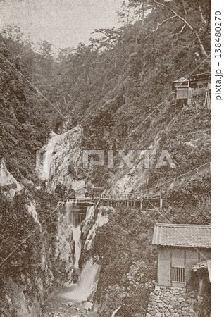 古写真 1894年 神戸市 布引の滝 古写真 1894年 神戸市 布引の滝 138480270