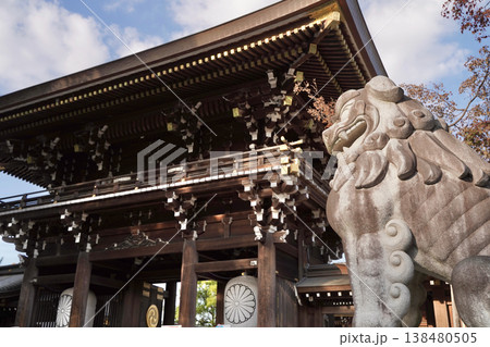 日本の神奈川県にある寒川神社 日本の神奈川県にある寒川神社 138480505
