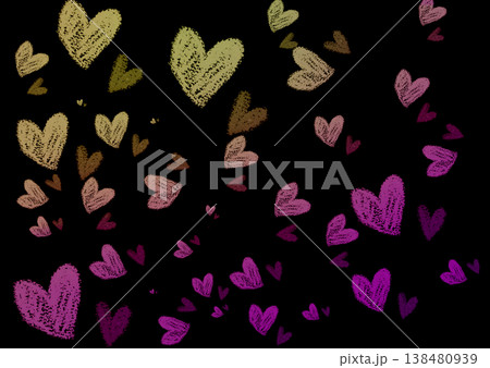 クレヨンのハート クレヨンのハート 138480939