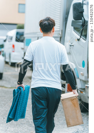 イベント会場設営　トラックドライバー 138482076