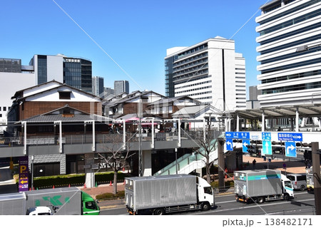 東京都江東区 豊洲千客万来と周辺街並み 東京都江東区 豊洲千客万来と周辺街並み 138482171