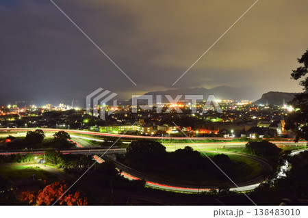 姶良市の夜景 姶良市の夜景 138483010