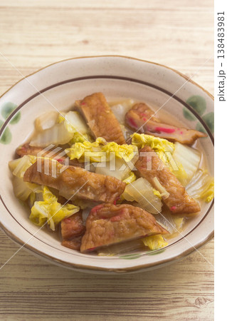生姜天と白菜の煮物 138483981