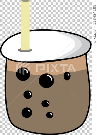 Illustration of Boba Tea Drink cartoon Illustration of Boba Tea Drink cartoon 138484109