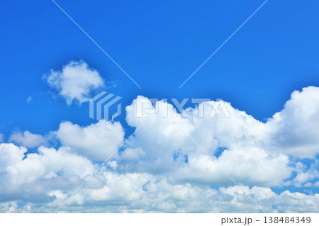 青空と雲 青空と雲 138484349