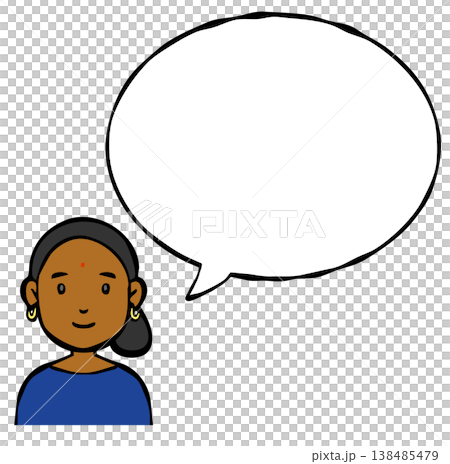 Speech bubble: Person, woman, foreigner, nationality Speech bubble: Person, woman, foreigner, nationality 138485479
