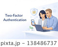 オンライン英会話をするビジネスパーソン 138486737