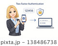 クレジットカードで買い物する女性会社員 138486738