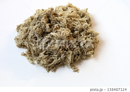 Tororo kombu shaved kelp seaweed fermented Japanese ingredient 138487124